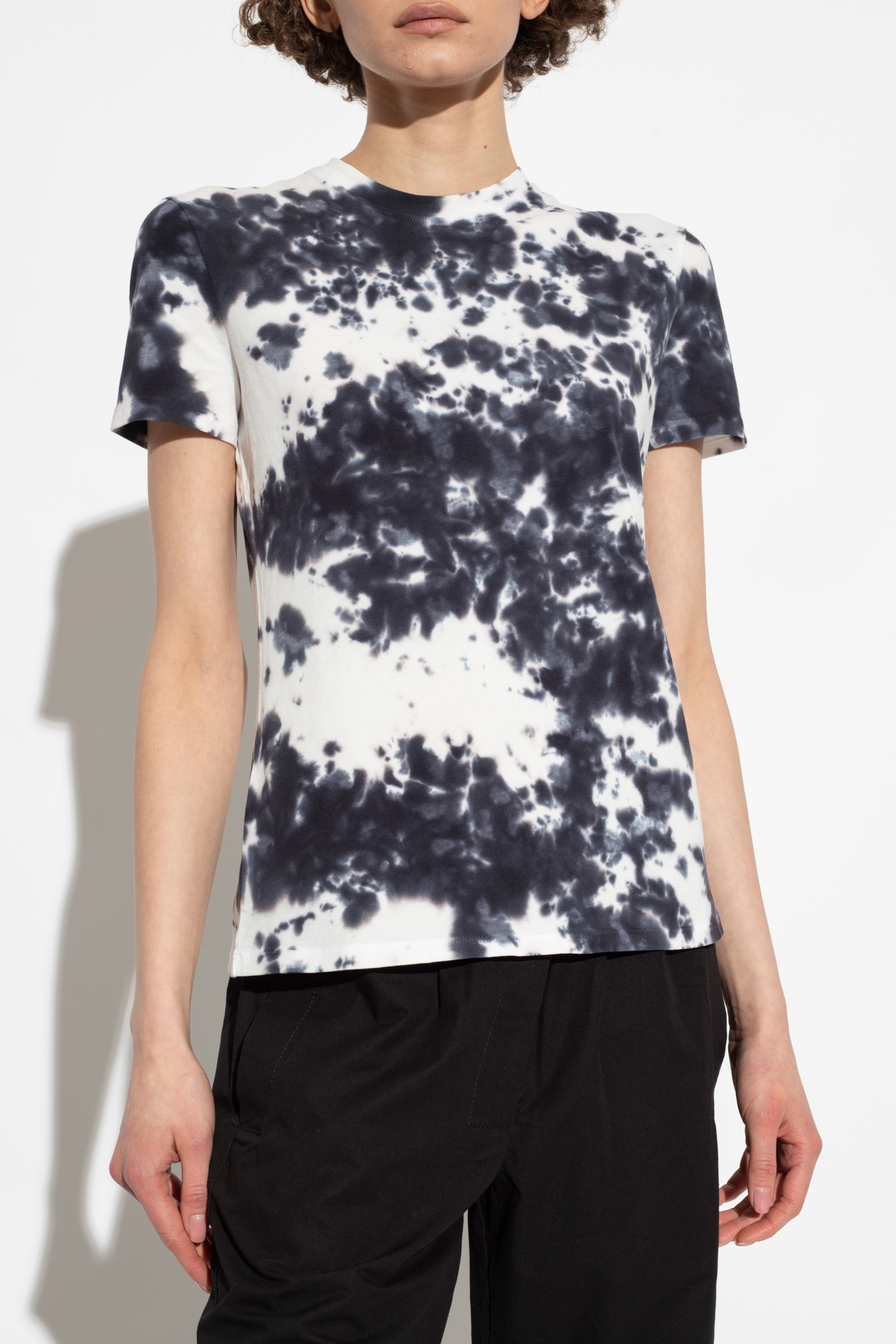 Navy blue Tie dye T shirt Proenza Schouler White Label Vitkac GB